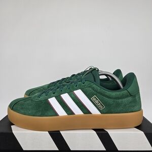 New adidas VL Court 3.0 'Dark Green Cloud White' Men's Shoes Size 11